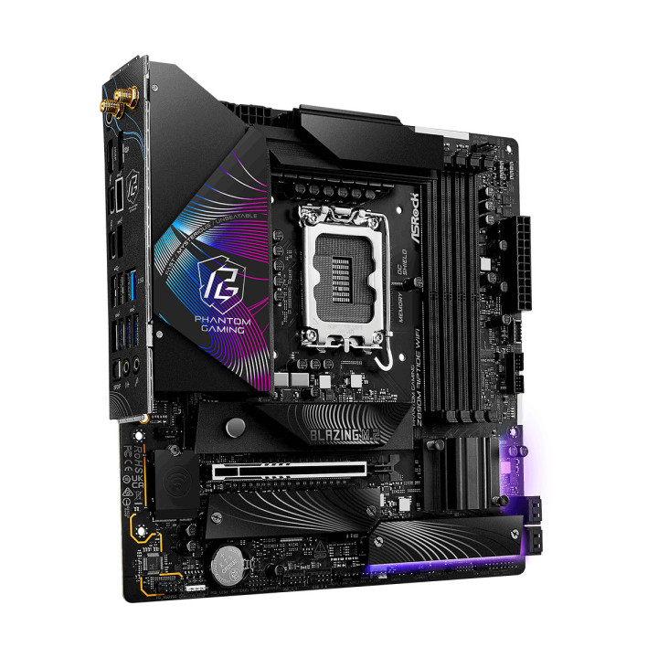 Дънна платка AsRock Z890M Riptide WiFi, LGA1851 - 3