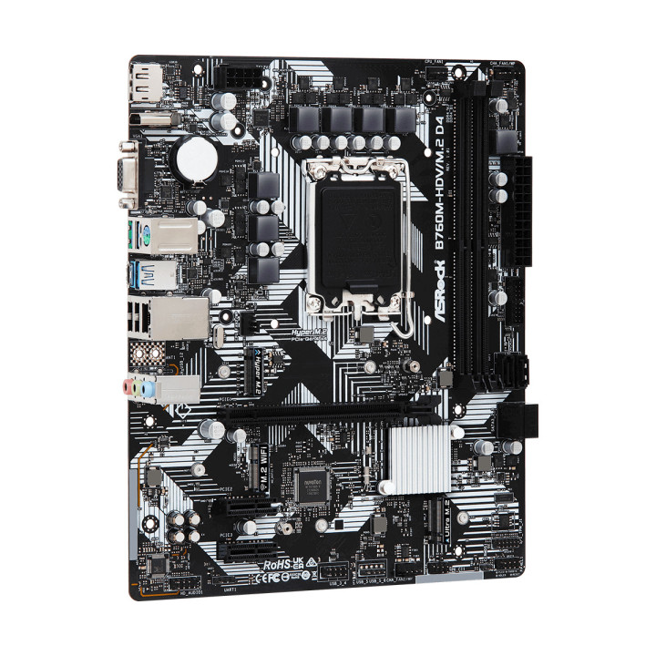 Дънна платка AsRock B760M-HDV M.2, LGA1700, DDR4, ATX - 4