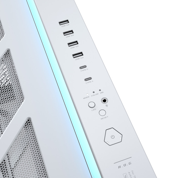 Кутия за компютър ASUS ROG Cronos, Mid-Tower E-ATX, бяла - 90DC00T3-B09030 - 9