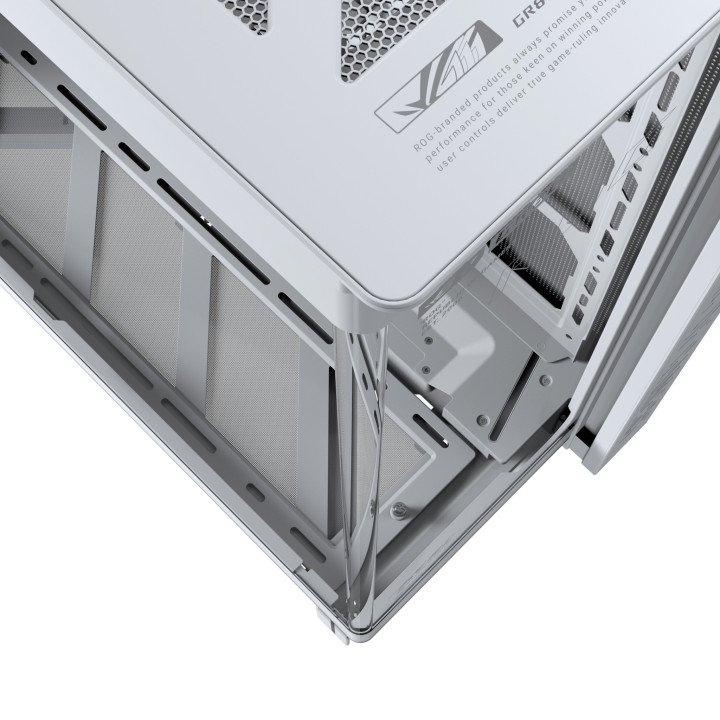 Кутия за компютър ASUS ROG Cronos, Mid-Tower E-ATX, бяла - 90DC00T3-B09030 - 11