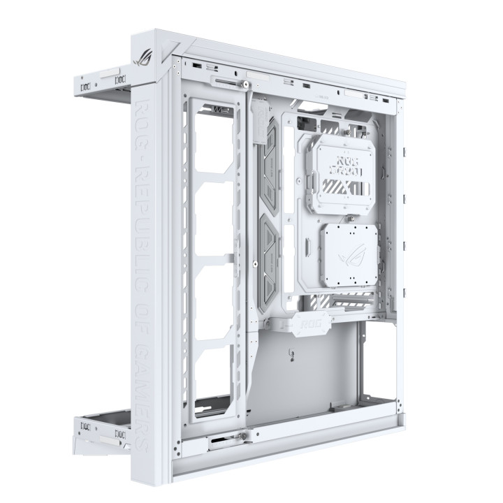 Кутия за компютър ASUS ROG Cronos, Mid-Tower E-ATX, бяла - 90DC00T3-B09030 - 14