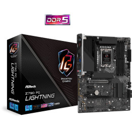 Дънна платка AsRock Z790 PG Lighting , LGA1700, DDR5, PCIe 5.0 - 1