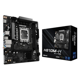 Дънна платка AsRock H810M-H, LGA 1851 - 1