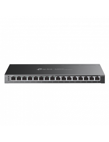 16-портов комутатор TP-Link TL-SG2016P JetStream Gigabit Smart с 8 PoE  порта - TL-SG2016P_VZ