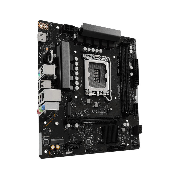 Дънна платка AsRock H810M-H, LGA 1851 - 3