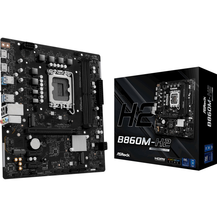 Дънна платка AsRock B860M-H2, LGA1851 - 1