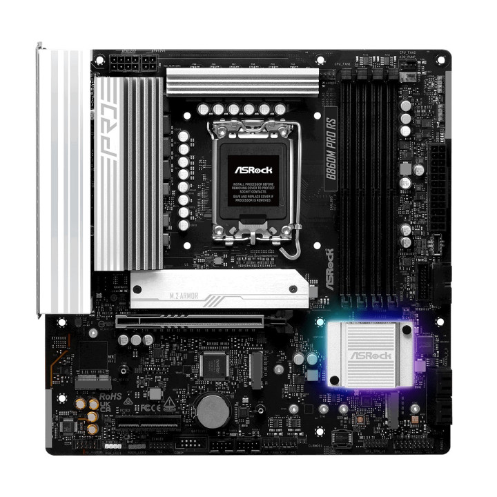 Дънна платка AsRock B860M PRO RS, LGA1851 - 2
