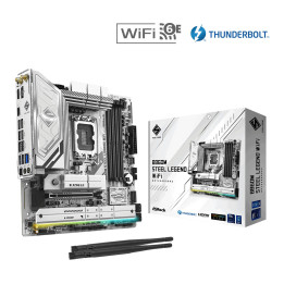 Дънна платка AsRock B860M STEEL LEGEND WIFI, LGA1851 - 1