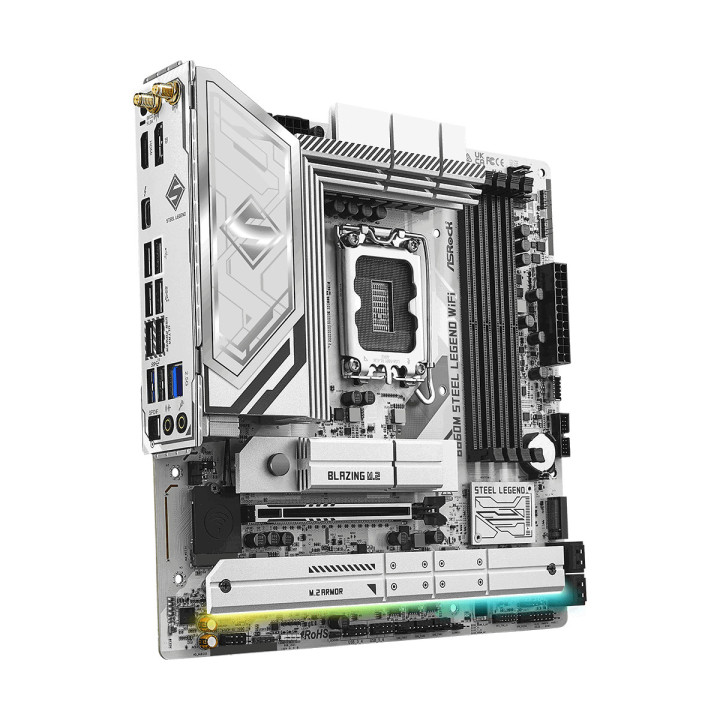 Дънна платка AsRock B860M STEEL LEGEND WIFI, LGA1851 - 3