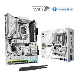 Дънна платка AsRock B860 STEEL LEGEND WIFI 6E, LGA1851 - 1