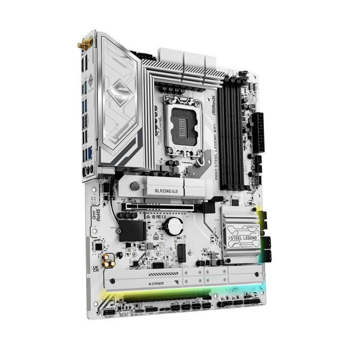Дънна платка AsRock B860 STEEL LEGEND WIFI 6E, LGA1851 - 3