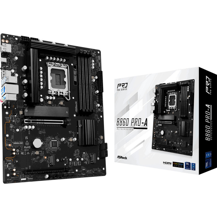 Дънна платка AsRock B860 PRO-A, LGA1851 - 1