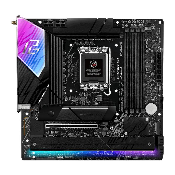 Дънна платка AsRock B860M Lightning WiFi, LGA1851 - 2