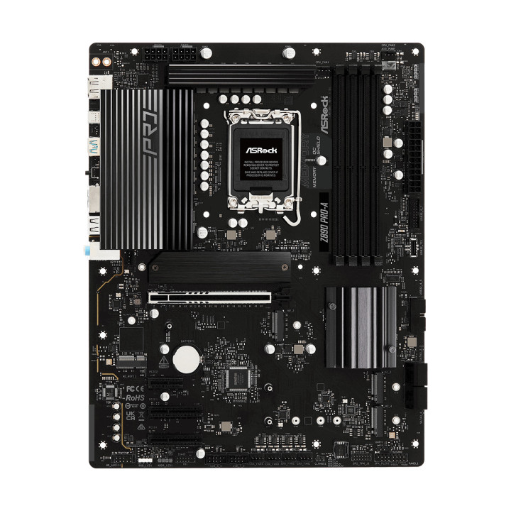 Дънна платка ASRock Z890 PRO-A, Сокет 1851, Чипсет Intel Z890, DDR5 до 256GB - 2