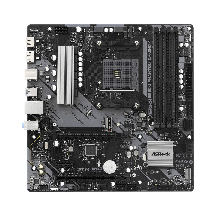 Дънна платка AsRock B550M PHANTOM GAMING 4 - 2