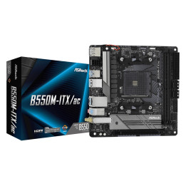 Дънна платка AsRock B550M-ITX/AC - 1