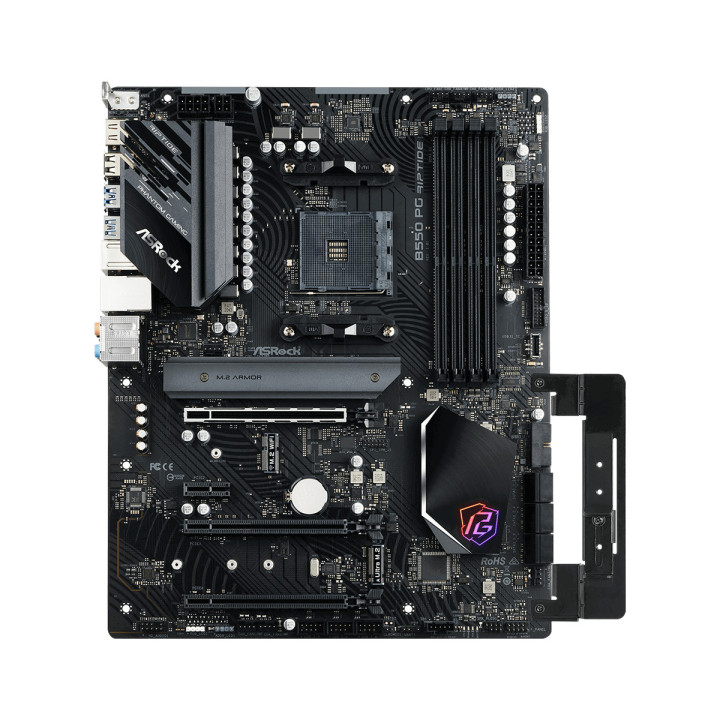 Дънна платка AsRock B550 Phantom Gaming  RIPTIDE, AM4, DDR4 - 5
