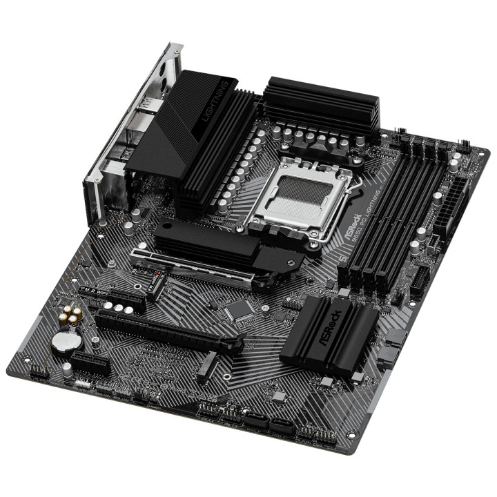 Дънна платка AsRock B650 PG Lightning, AM5, ATX, 4xDDR5 - 3