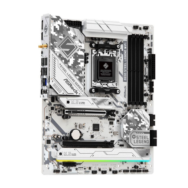 Дънна платка AsRock B650 Steel Legend, AM5, 4x DDR5, Wi-Fi 6E   BT - 4