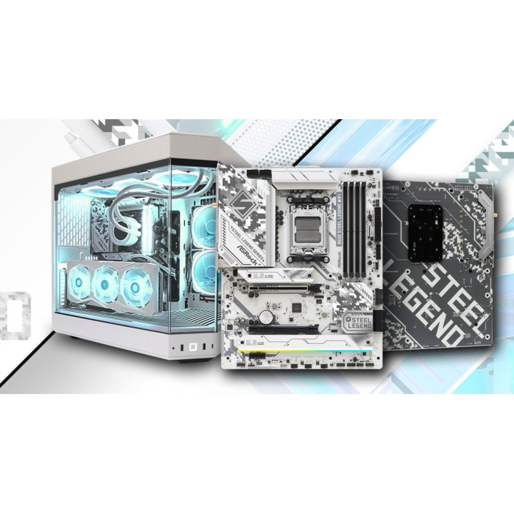 Дънна платка AsRock B650 Steel Legend, AM5, 4x DDR5, Wi-Fi 6E   BT - 11