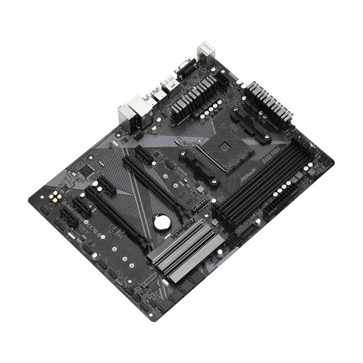 Дънна платка Asrock B450M PRO4, сокет AM4, mATX - 3