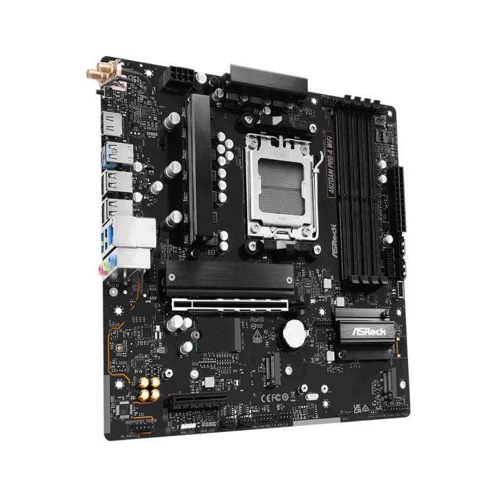 Дънна платка AsRock A620AM PRO-A WIFI, AM5 - 3