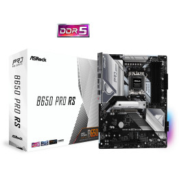 Дънна платка AsRock B650 Pro RS, AM5, ATX, 4xDDR5 - 1
