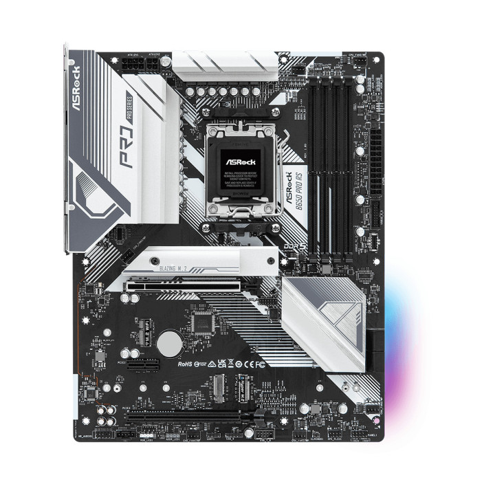 Дънна платка AsRock B650 Pro RS, AM5, ATX, 4xDDR5 - 2