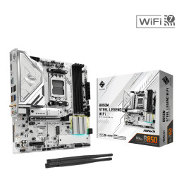 Дънна платка AsRock B850M STEEL LEGEND WIFI, AM5 - 1