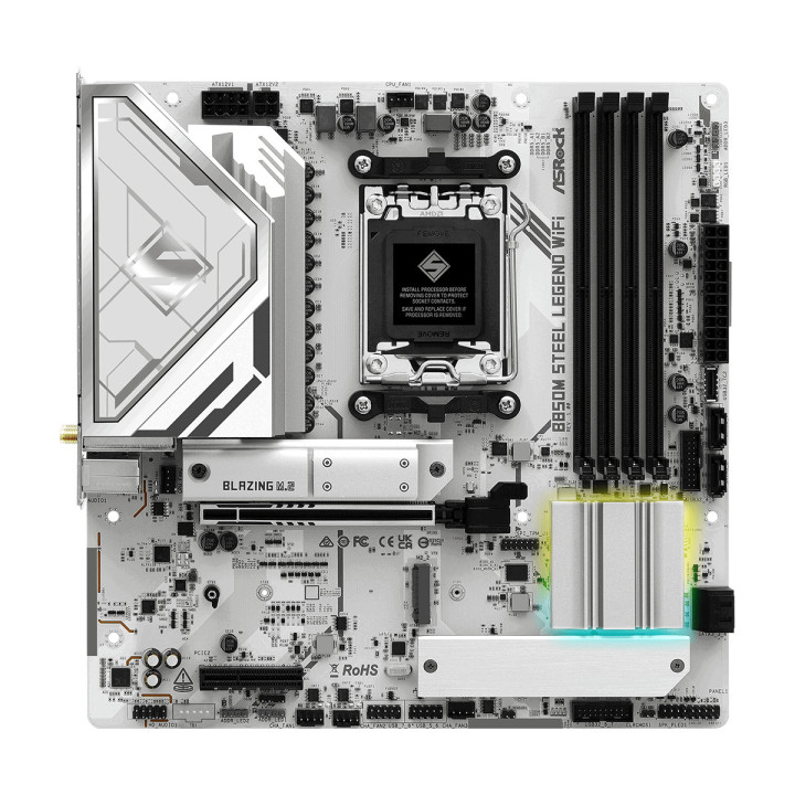 Дънна платка AsRock B850M STEEL LEGEND WIFI, AM5 - 2