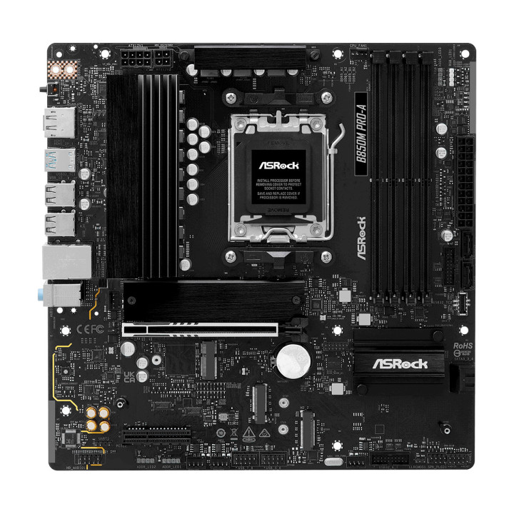 Дънна платка AsRock B850M PRO-A, AM5 - 2