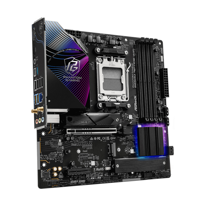 Дънна платка AsRock B850M RIPTIDE WIFI7, AM5 - 3