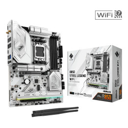 Дънна платка AsRock B850 STEEL LEGEND WIFI 7, AM5 - 90-MXBQS-A0UAYZ - 1