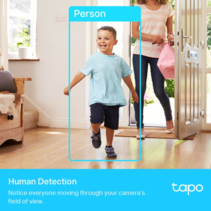 Мрежова камера TP-Link Tapo C225 Pan/Tilt с AI - 6