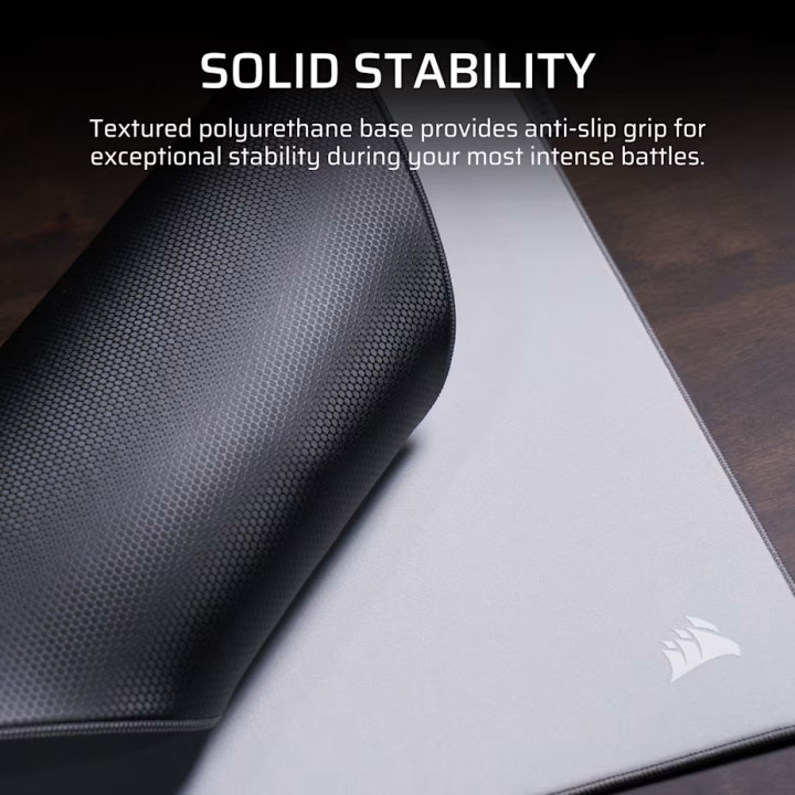 Подложка за мишка Corsair MM PRO Large Control, 450x400x4mm, Gray - CH-941C061-WW - 3