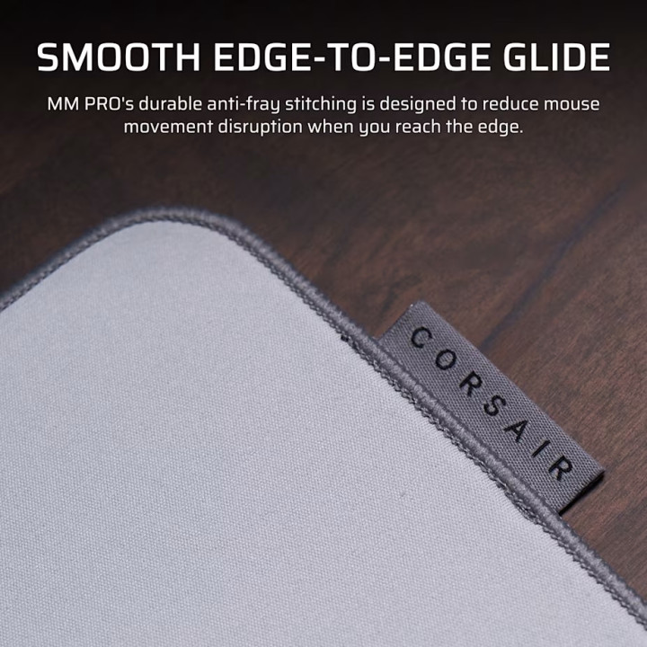Подложка за мишка Corsair MM PRO Large Control, 450x400x4mm, Gray - CH-941C061-WW - 4