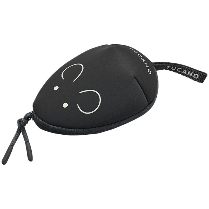 Калъф за мишка Tucano Topo Mouse Pouch, неопрен, черен - BTOPOMPH-BK - 2