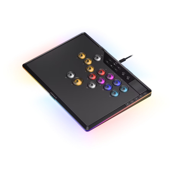 Геймърски контролер CORSAIR Novablade Pro Wireless Hall Effect Leverless, RGB LED, MGX v2, Black - CH-963B01G-WW - 12