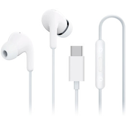 Слушалки Xiaomi Type-C Earphones, In-Ear, USB Type-C, Микрофон, IP54, Бели - BHR8931GL - 1