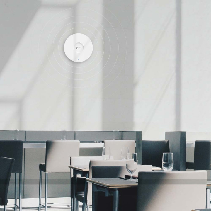 Точка за достъп TP-Link Omada EAP613 AX1800 Ceiling Mount WiFi 6