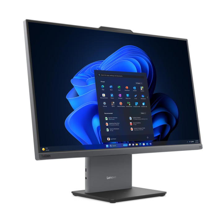All in One компютър Lenovo ThinkCentre neo 50a 24 Gen 6, 23.8" FHD IPS, Intel Core Ultra 5 226V, 16GB LPDDR5X, 512GB SSD, Free O
