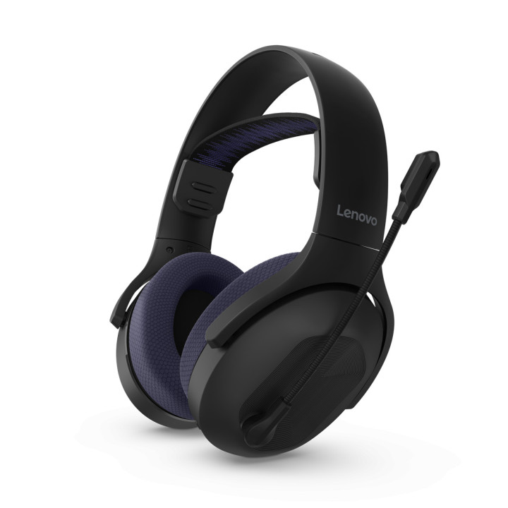 Безжични геймърски слушалки Lenovo Legion H410, Bluetooth & 2.4GHz, 40mm драйвери, до 52ч автономност - GXD1R34013 - 1