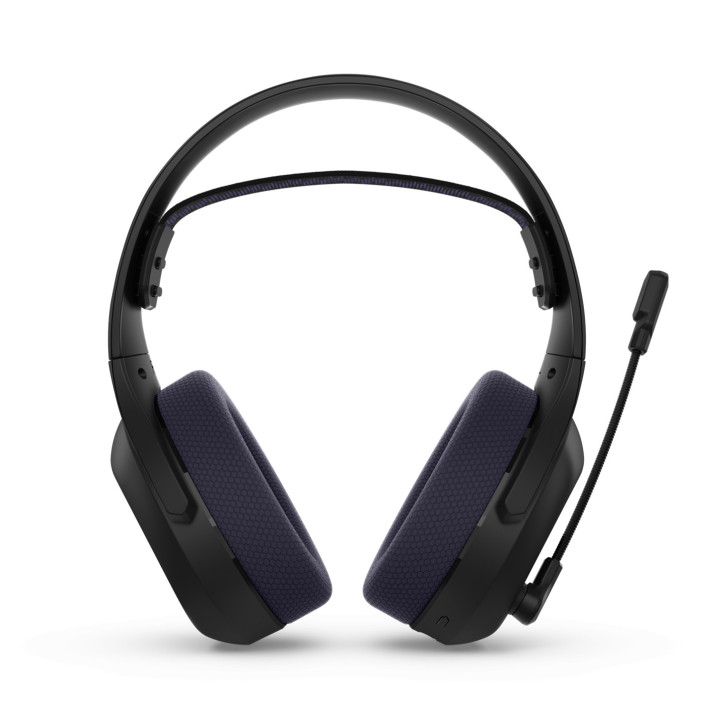 Безжични геймърски слушалки Lenovo Legion H410, Bluetooth & 2.4GHz, 40mm драйвери, до 52ч автономност - GXD1R34013 - 3