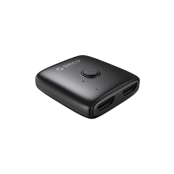 HDMI сплитер Orico HS2-A1, 2-Port Bi-Direction, 4K@60Hz, 18Gb/s - HS2-A1-BK-EP - 1