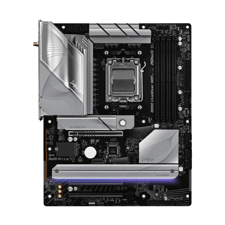 Дънна платка AsRock B850 LiveMixer WiFi, AM5 - 2
