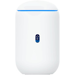 Рутер UBIQUITI UniFi Dream Router 7, Wi-Fi 7, 4-ядрен ARM Cortex-A53 1.5GHz, 3GB RAM, 64GB Flash, 1x SFP+, 1x RJ-45 WAN - UDR7-E