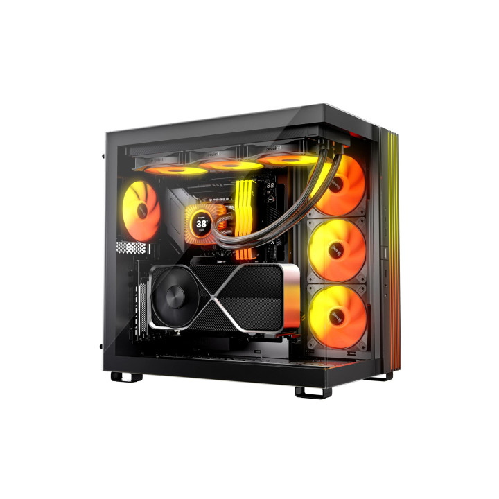 Водно охлаждане за процесор be quiet! Light Loop IO LCD, 360mm, 3x120mm вентилатора, LCD дисплей, ARGB - BW032 - 2