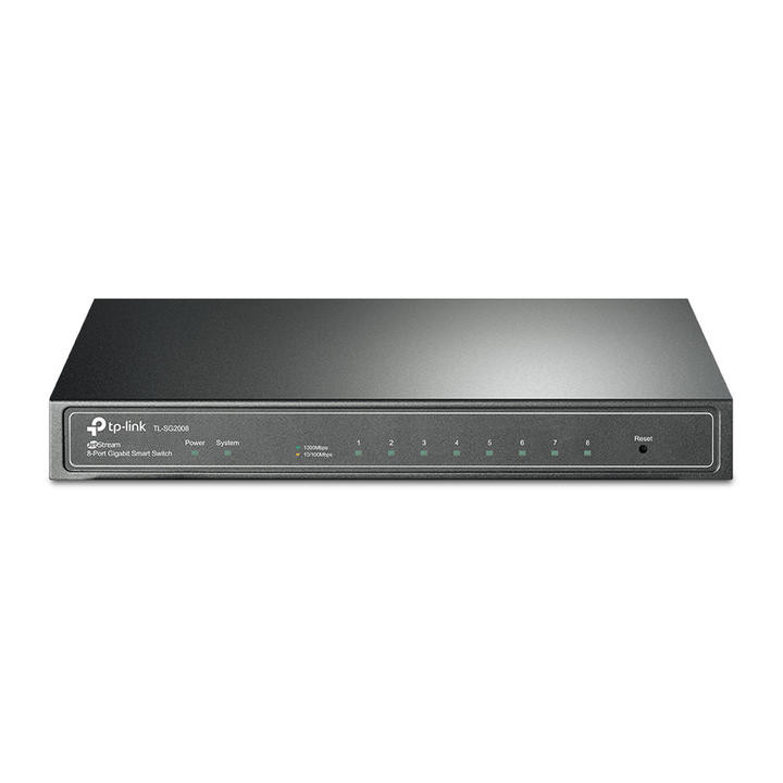 8-портов Gigabit smart комутатор TP-Link JetStream TL-SG2008EU