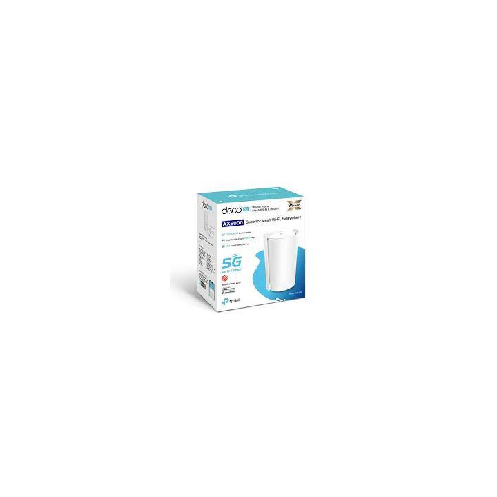 Безжична Wi-fi 6 Mesh система TP-Link Deco X80-5G(1-pack) 5G Gateway   AX6000