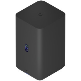 NAS устройство Ubiquiti UniFi UNAS-2-B-EU, 2x 3.5" HDD bay, 2.5GbE, ARM Cortex A55 1.7GHz, USB-C, PoE++ - UNAS-2-B-EU - 1